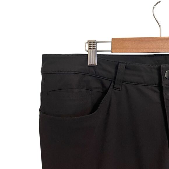 Lululemon ABC Pant Classic 5 Pocket Utilitech Black Size 34 - Picture 4 of 7
